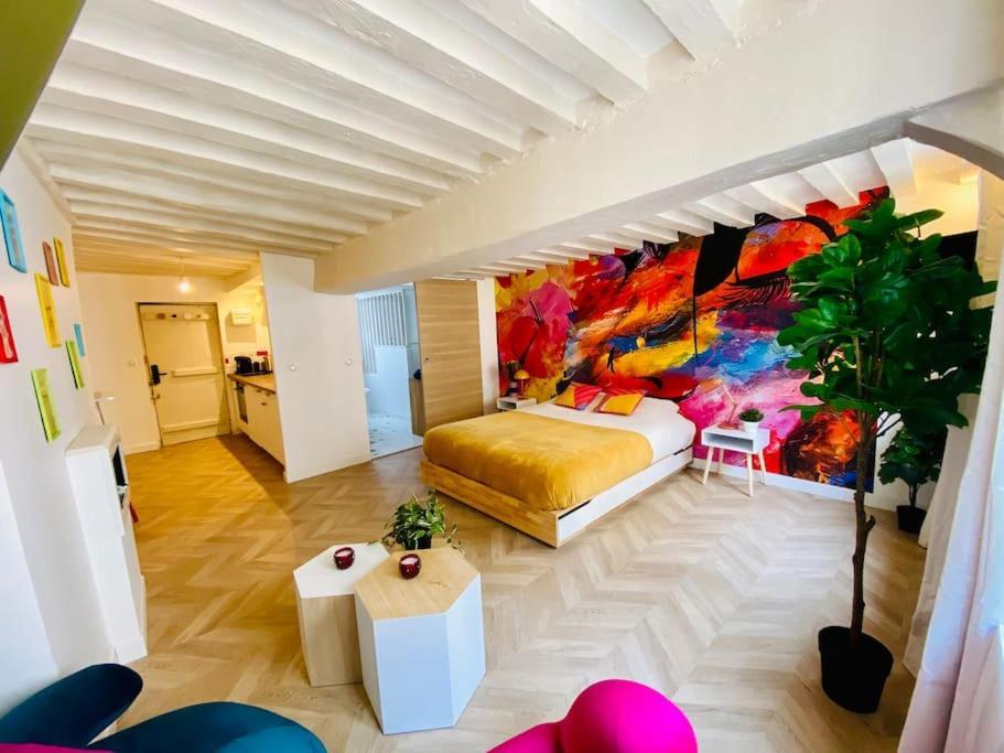 Le Pop Apartment Rouen Bagian luar foto