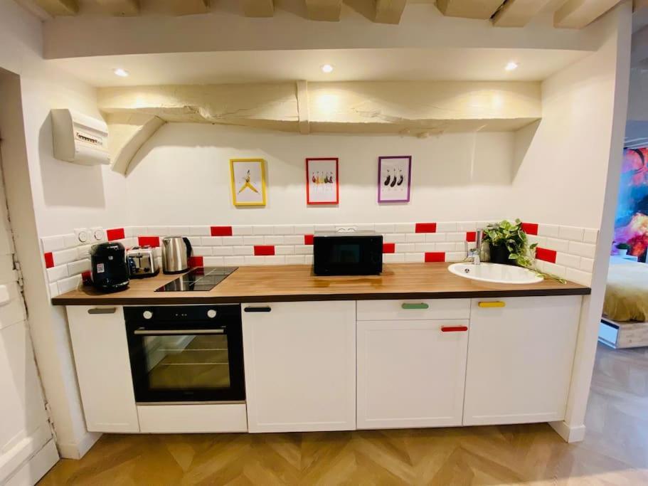 Le Pop Apartment Rouen Bagian luar foto