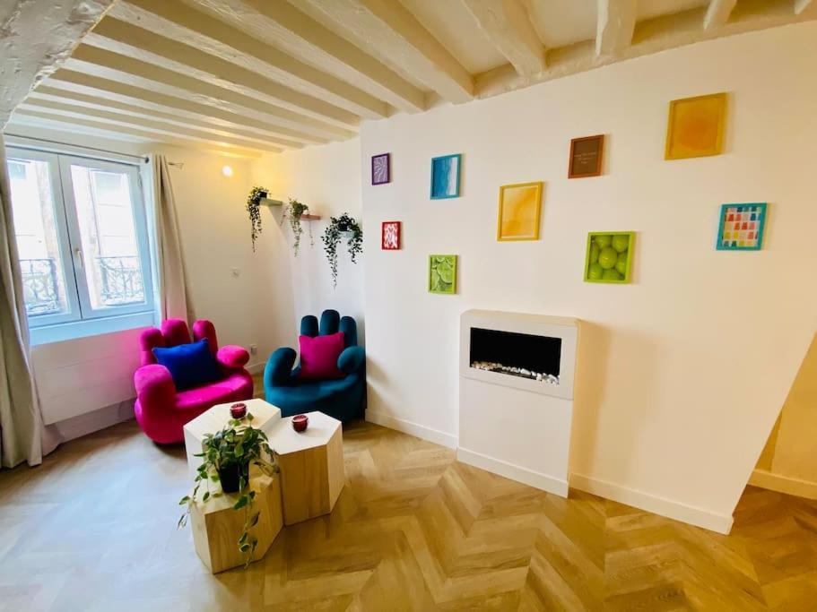 Le Pop Apartment Rouen Bagian luar foto