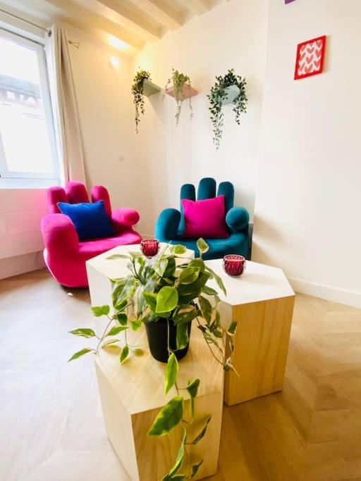 Le Pop Apartment Rouen Bagian luar foto
